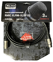 Xline Cables RMIC XLRM-XLRF 03 Кабель микрофонный XLR - XLR, длина 3 м
