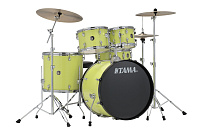 TAMA RM52KH6-FYM RHYTHM MATE ударная установка из 5-ти барабанов со стойками, цвет флуоресцентный желтый