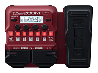 Zoom B1X FOUR басовый процессор мультиэффектов с педалью экспрессии, работает с Guitar Lab