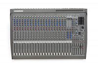 SAMSON L2400 Микшерный пульт, 16 микр./лин. + 4 стереовхода, 4 подгруппы, 6 AUX sends/ 2 Stereo AUX return, 2 процессора/24 bit (2х100 эффектов), интерфейс USB, фейдеры 100 мм, моновыход на сабвуфер