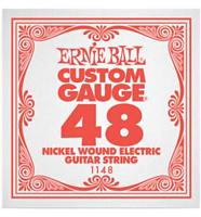 Ernie Ball 1148 струна для электро- и акустических гитар. Сталь, калибр .048