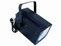 Eurolite LED MAT-192 DMX Светодиодный прожектор - матрица (192 светодиода x 5мм: 72x red, 72x blue,48x green), управление DMX512 (3 канала), встроенный микрофон, 16 встроенных программ, цвет корпуса -чёрный. Потребляемая мощность 55 Вт / Питание 230В, 50Г