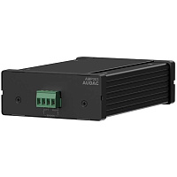 AUDAC AMP203 Миниатюрный стереофонический микшер-усилитель с интегрированным сетевым аудиоинтерфейсом DANTE / AES67. Совместим с фирменным ПО AUDAC Touch , поддерживает TouchLink. Мощность (@4 Ом) 2 x 30 Вт