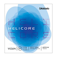D'ADDARIO H310 3/4M helicore струны скрипичные 3/4 medium