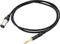 Cordial CFM 3 MV инструментальный кабель XLR папа - джек стерео 6.3 мм, длина 3 метра