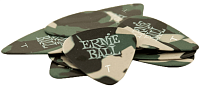 Ernie Ball 9221 Комплект медиаторов, тонкие, 0.46 мм, цвет камо, 12 штук