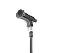 K&M 23900-300-55 Quik Release адаптер для мгновенной смены микрофона на стойке, резьба 3/8, алюминий, чёрный