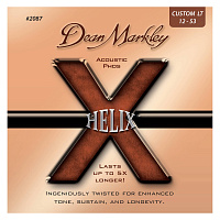 DEAN MARKLEY 2087  Helix HD Acoustic CL PHOS  струны для акустической гитары, 012-053
