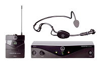 AKG Perception Wireless 45 Sports Set BD-A (530-560): радиосистема с порт.передатчиком, 8 каналов + микрофон с оголовьем C544L