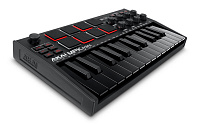 AKAI PRO MPK MINI MK3 B миди клавиатура с уменьшенными клавишами, цвет черный