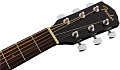FENDER CD-60S Black WN акустическая гитара, цвет черный