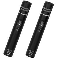 Beyerdynamic MC 930 Stereo-Set Подобранная пара микрофонов MC 930, в комплекте с ветрозащитами и кейсом