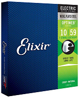 Elixir 19074 OptiWeb  струны для 7-струнной электрогитары Light/Heavy 10-59