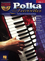 HL00701705 - Accordion Play-Along Volume 1: Polka Favourites - книга: сборник полек для аккордеона, 48 страниц, язык - английский