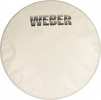 Weber HWBas-24  Пластик белый для оркестрового маршевого бас-барабана, 24 дюйма, 18 мил