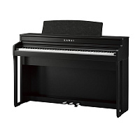 KAWAI CA49B  цифровое фортепиано, 88 клавиш, механика GFC, OLED дисплей, 19 тембров, 20 Вт x 2, цвет черный матовый