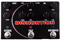 PIGTRONIX OFO Disnortion - Octave Fuzz Overdrive Эффект гитарный, фузз, овердрайв, октавер