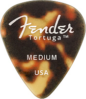 FENDER TORTUGA PICKS 351 MED 6 PK медиатор средний