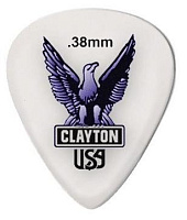 CLAYTON S38/12  Набор медиаторов 0.38 mm ACETAL polymer стандартные, 12 штук