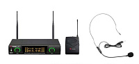 VOLTA US-1H (622.665)  Микрофонная радиосистема с головным микрофоном UHF диапазона с фиксированной частотой. True Diversity, Plug&play
