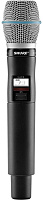 SHURE QLXD2/B87A G51 ручной передатчик серии QLXD с капсюлем микрофона BETA87A, диапазон 470-534 МГц