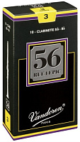 Vandoren 56 Rue Lepic 3.5 10-pack (CR5035) трости для кларнета Bb №3.5, 10 шт.