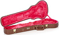 GATOR GW-LP-BROWN деревянный кейс для гитар типа Les Paul, цвет коричневый