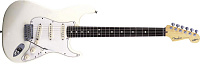 Fender JEFF BECK STRAT OLYMPIC WHITE 6-струнная электрогитара