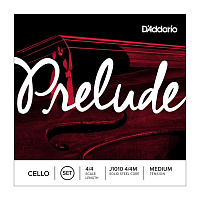 D'ADDARIO J1010 4/4M Medium струны для виолончели, серия Prelude, натяжение medium 3/4