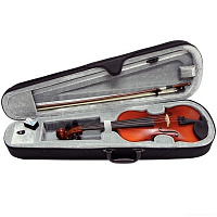 O.M. Monnich Violin Outfit 1/2 скрипка. В комплекте: футляр, смычок, канифоль, подбородник