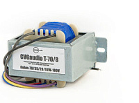 CVGaudio T-70/8 Трансформатор понижающий для подключения 8ohm акустических систем к 100V трансляционной линии, мощность 70/35/20/10W - 100V