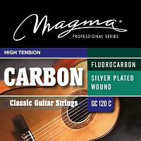 Magma Strings GC120C  Струны для классической гитары, серия Fluorocarbon Silver Plated Wound, обмотка посеребрённая, натяжение High Tension