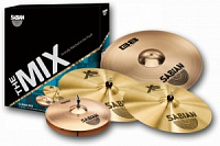 SABIAN B8/XS20 Mix 14"/16"/18"/20'' GARAGE Set (BX5003) Набор тарелок; диаметр: 14" B8 хай-хэт, 16" XS Medium-Thin крэш, 18" XS20 Medium-Thin крэш, 20" B8 райд; сплав mix