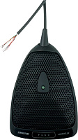 SHURE MX392/S плоский (поверхностный) конденсаторный суперкардиоидный микрофон, черный.