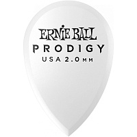 ERNIE BALL 9336  медиаторы Prodigy, 2 мм, цвет белый, 6 шт.
