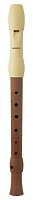 HOHNER B95850  блокфлейта, С-Soprano, немецкая система, корпус - дерево, мундштук - пластик цвета слоновая кость