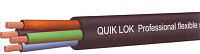 QUIK LOK CA807 спикерный кабель 4 проводника, площадь сечения AWG-11/4 mm2, бухта (цена за метр)