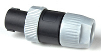 FREE SOUND S-119  Разъём спикон кабельный 4-контактный, серый