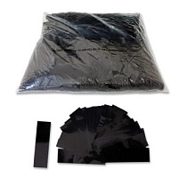 Global Effects Конфетти металлизированное 17х55мм черное, 1 кг