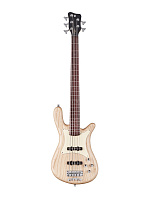 Warwick Streamer CV 5 N TS Teambuilt 5-струнная бас-гитара, пассивная эл-ка, чехол, цвет натуральный