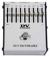 DV MARK DV7 DISTORSORE Гитарная педаль дисторшн с 7-полосным EQ