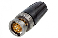 Neutrik NBNC75BLP7X кабельный разъем BNC, подходит для кабелей: Belden 8241, Canare LV-61S, Cordial CVI (CVM) 06-37, Draka 0.6/3.7, Draka 0.6L/3.7