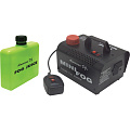 American DJ Mini Fog 400 генератор дыма, мощность 450 Вт, кабель 1 м с контроллером, контейнер для дым-жидкости – 1 л в комплекте,  кронштейн крепления в комплекте
