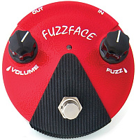 DUNLOP FFМ2 Germanium Fuzz Face Mini Distortion Педаль гитарная фузз, уменьшенная