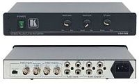 Kramer VM-9S Усилитель-распределитель 1:2 видео- и звуковых сигналов c регулировкой уровня и АЧХ, 84 МГц