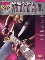 HL00699730 - GUITAR PLAY-ALONG VOLUME 54 HEAVY METAL GTR BOOK/CD