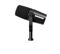 SHURE MV7X динамический кардиоидный микрофон с большой диафрагмой для вокала / подкастов, 50-16000 Гц, разъем XLR, цвет черный