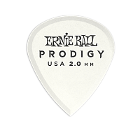 Ernie Ball 9203 Комплект медиаторов Prodigy, 2.0 mini, материал делрин, цвет белый, 6 штук