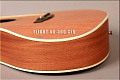 FLIGHT AG-300 CEQ NS  электроакустическая гитара с вырезом, цвет натуральный