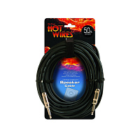 OnStage SP14-50  акустический кабель 6.3 джек моно - 6.3 джек моно, длина 15 метров